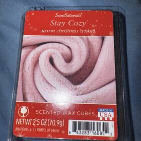 Scentsationals 843283160852 Scented Wax Stay Cozy Christmas Limited Edition 2.5 Oz