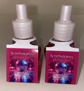Scentsationals 843283161781 2 Girlfriend Night Fragrance Oil Wall Plug Unit Refill