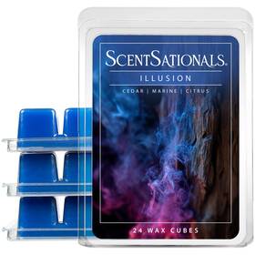 Scentsationals 843283171278 Scented Wax Cubes - Illusion Fragrance Melts Pack Electric