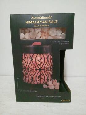 Cs-003 Scentsationals Himalayan Salt Wax Warmer Ashton Therapeutic Rock Salt/easter New
