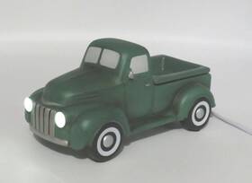 Hp-010 Scentsationals Green Vintage Truck Pickup Wax Warmer Light Up Headlights