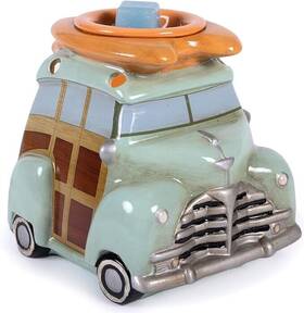 Sc-743 Scentsationals Scented Wax Warmer Retro Collection Surf Woody Station Wagon