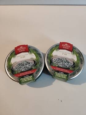 Scentsicles 846396018492 Flameless Fragrance Winter White Fir 2.8oz Christmas Tree Lot Of 2