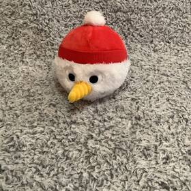 061020 Scentsy Bitty Buddy Snowman Ball Head Plush Very Merry Cranberry