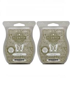 102641 Scentsy Wax Bars Silver Spur Discontinued Scent 2 Pack Ships With Icepack
