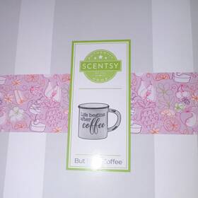 104717 Scentsy But First Coffee Electric Wax/oil Warmer White Plug-in Model