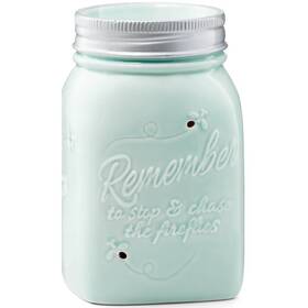 1100-29915 Scentsy Retired Chasing Fireflies Wax Warmer Mason Jar Premium Full Size 25w