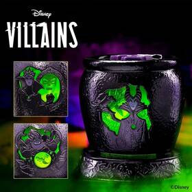 1100-65290 Scentsy Disney Villains Maleficent Ursula Cauldron Halloween Wax Warmer Free Shi