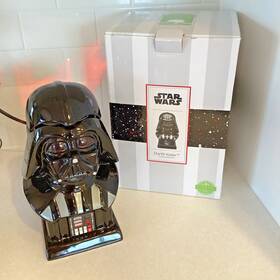 110057081 Scentsy Star Wars Darth Vader Wax Warmer Tie-fighter Projection Box Euc