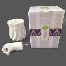 1102-52634 Scentsy Alabaster Wall Plug In Scented Wax Melt Warmer Original Box