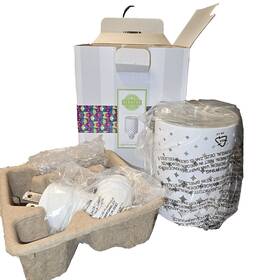 1102-69686 Scentsy Light From Within Mini Plug-in Wax Warmer White Nib