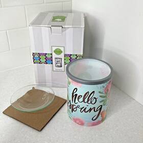 1105-46671 Scentsy Inch Hello Spring Wax Warmer Shade Rim Dish Only Replacement