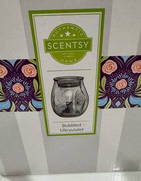 1105-62654 Scentsy Bubbled Ultraviolet Standard Warmer