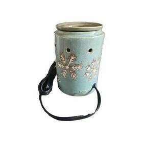 1105-86488 Scentsy Snowflake Ceramic Warmer