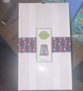 110569688 Scentsy Shining Light Electric Oil/wax Warmer Multicolor Model