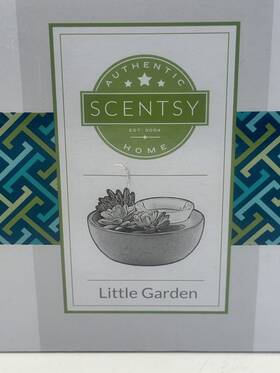1106-43030 Scentsy Little Garden Wax Warmer Customizable Succulent Retired New In Box