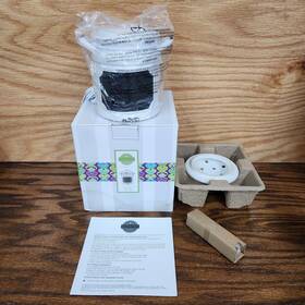 1106-48726 Scentsy Country Canister Chalk Chalkboard Wax Warmer New In Box Authentic Home