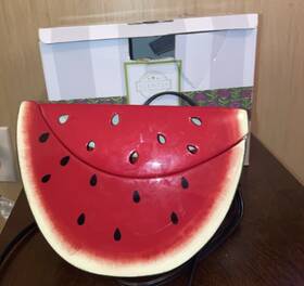 110636165 Scentsy Watermelon Slice Electric Wax Melt Warmer Retired