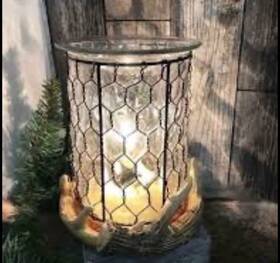 1112-48750 Scentsy Elk Antler Lodge Warmer Model