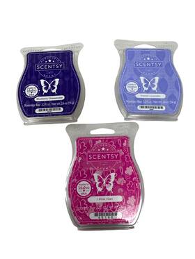 15697 Scentsy 15416 86166 Lot Of 3 Wax Bars Net Wt. 2.6 Oz Each