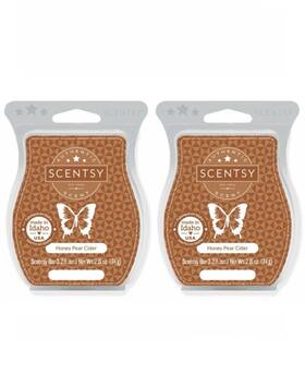 15790 Scentsy Wax Bars Honey Pear Cider Discontinued 2 Pack New Ships With Icepack
