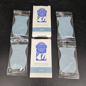 18404 Scentsy Dryer Disks Luna Scent 2 Boxes 4 Laundry Fresh Home Usa New In Box