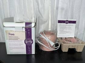 18916 Scentsy Retired Tiara Pink Princess Crown With Rhinestones Wax Warmer