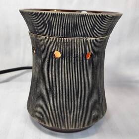 23175 Scentsy Urban Earth Wax Warmer Brown Premium Electric Corded On/off Boho