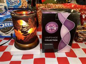 23942 Scentsy Lampshade Collection Autumn Glow #23942 Retired - Read