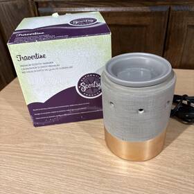26992 Scentsy Travertine Premium Warmer In Box