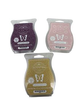 15452 Scentsy 28985 86030 Lot Of 3 Wax Bars Net Wt. 2.6 Oz Each