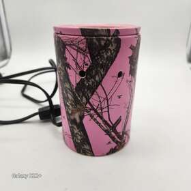29916 Scentsy Wax Warmer Mossy Oak Pink Camo Camouflage Full Size Cabin Lodge