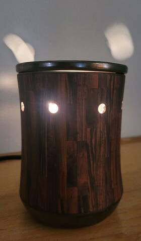 31696 Scentsy Retired Hardwood Warmer Tested Works