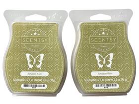 36238 Scentsy Amazon Rain Wax Bars 3.2 Oz Slightly Used