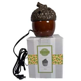 38741 Scentsy Acorn Wax Warmer Fall Autumn Decor Farmhouse Country Cabin Cottage