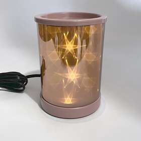 45740 Scentsy Star Dance Full Size Wax Warmer Rose Gold New Open Box Discontinued