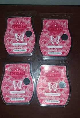 47599 Scentsy 4 Johnny Appleseed Wax Melts New 3.2 Fl Oz #47599 Fall Apple Scent