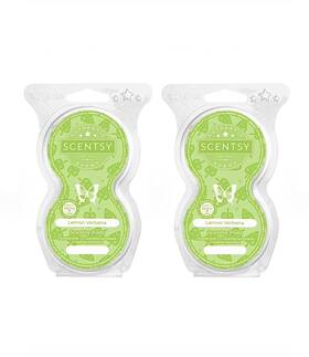 59571 Scentsy Pods Lemon Verbena Twin Pack Discontinued Scent Lot Of 2 New
