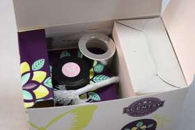 60469 Scentsy Fragrance Flower Pink Cotton New In Box