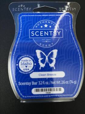 Scentsy 609408266034 Clean Breeze Bar