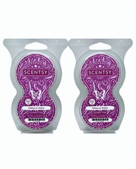 61548 Scentsy Pods Hibiscus Water Twin Pack Discontinued Scent Lot Of 2 New