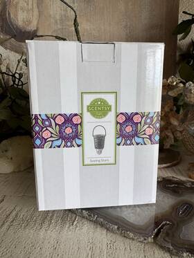 62647 Scentsy Seeing Stars Mini Wax Warmer Wall Plug-in New In Box Unused