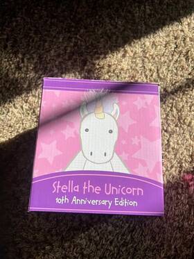 64125 Scentsy Disneys Stella The Unicorn 10th Anniversary Buddy Scent Pak Included