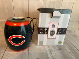 64754 Scentsy Chicago Bears Nfl Football Wax Candle Melt Warmer Full Size -