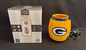 64760 Scentsy Nfl Green Bay Packers Full Sized Wax Warmer Retired