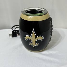 64771 Scentsy Nfl New Orleans Saints Full Size Wax Melter Warmer Football