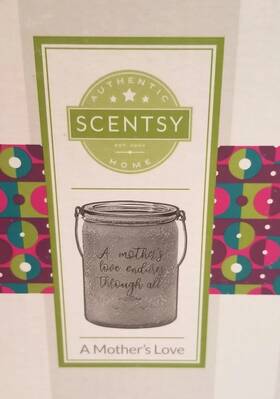 67052 Scentsy A Mothers Love Purple Full Size Warmer Retired Super Htf Brand New