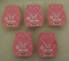 68495 Scentsy New Lot 5 Figi Flower Wax Melt Bars. 3.2 Fl Oz.