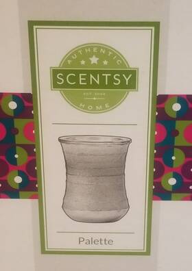 69195 Scentsy Warmer Palette #69195 Full Size Brand New In Box Frosted