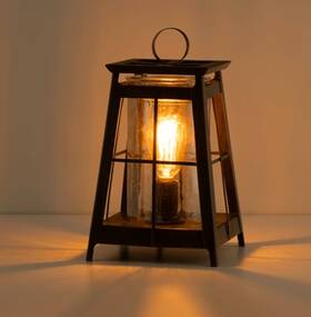 69688 Scentsy Shining Light Warmer Mission Style Latern New In Box